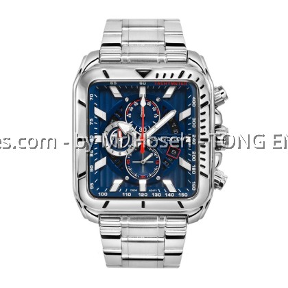 Alain Delon Men Chronograph Rectangular XL AD470-1382C Alain Delon Men Chronograph Rectangular XL AD470-1382C
