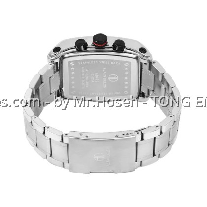 Alain Delon Men Chronograph Rectangular XL AD472-1382C