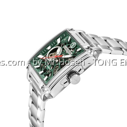 Alain Delon Men Automatic Rectangular XL AD479-1396A Alain Delon Men Automatic Rectangular XL AD479-1396A