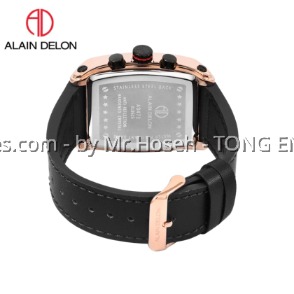 Alain Delon Men Rectangular XL AD473-1532C