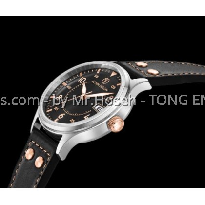 Alain Delon Pilot Watch Quartz AD489-1335