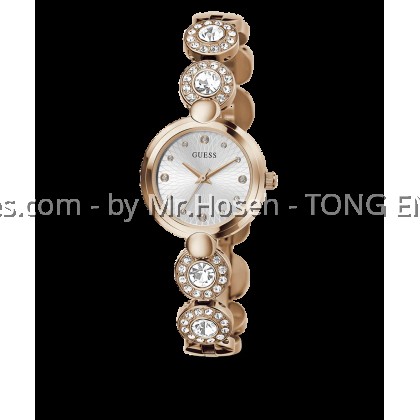 GUESS Ladies Rose Gold Tone Analog Watch 26mm GW0757L3 GUESS Ladies Rose Gold Tone Analog Watch 26mm GW0757L3