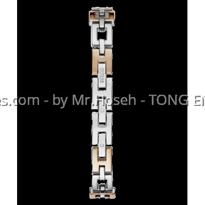 GUESS Ladies 2-Tone Silver Tone Analog Watch 26mm GW0656L2