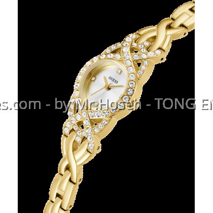 GUESS Ladies Gold Tone Analog Watch 23mm GW0682L2 GUESS Ladies Gold Tone Analog Watch 23mm GW0682L2