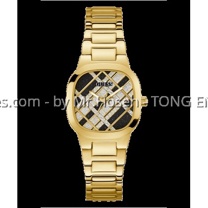 GUESS Ladies Gold Analog Watch 32mm GW0600L2 GUESS Ladies Gold Analog Watch 32mm GW0600L2