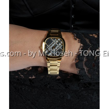 GUESS Ladies Gold Analog Watch 32mm GW0600L2 GUESS Ladies Gold Analog Watch 32mm GW0600L2