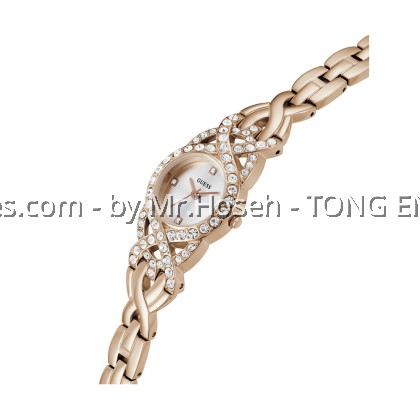 GUESS Adorn Ladies Rose Gold Tone Analog Watch 23mm GW0682L3