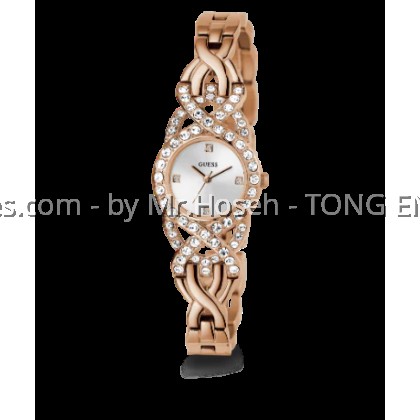 GUESS Adorn Ladies Rose Gold Tone Analog Watch 23mm GW0682L3