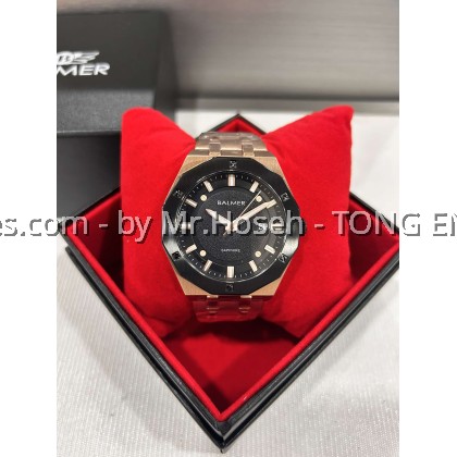 Balmer Dodecagon Gents Quartz Watch 8824G RG-4 Balmer Dodecagon Gents Quartz Watch 8824G RG-4