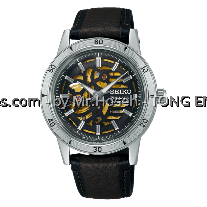 Seiko Presage Skeleton Style 60s 'Elegant yet Rugged' Biker style SSA461J1 Seiko Presage Skeleton Style 60s 'Elegant yet Rugged' Biker style SSA461J1