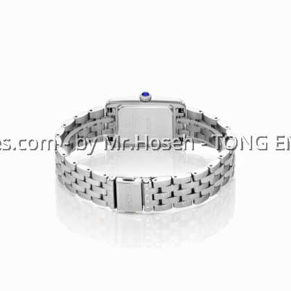 Seiko Conceptual Tank Crystal bezel Quartz Rectangular Analogue Watch SWR091P1 Seiko Conceptual Tank Crystal bezel Quartz Rectangular Analogue Watch SWR091P1