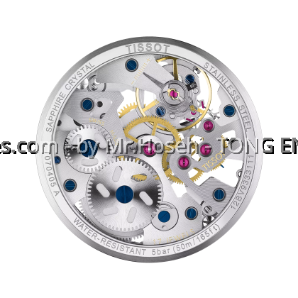Tissot T-Complication Squelette Mechanical Skeleton T070.405.16.411.00 T0704051641100