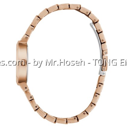 GUESS Ladies Rose Gold Tone Analog Watch 30mm GW0871L3