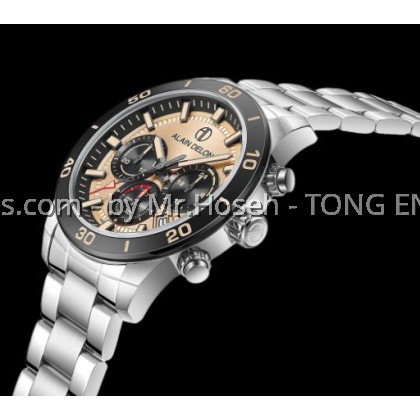 Alain Delon Men Chronograph Watch AD492-1322C