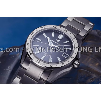 Grand Seiko Evolution 9 Collection SBGE283G GMT Titanium 9R Spring Drive