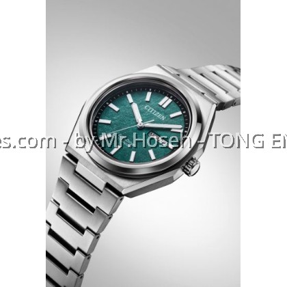 Citizen Zenshin Eco-Drive Super Titanium Day-Date Watch AW0130-85X