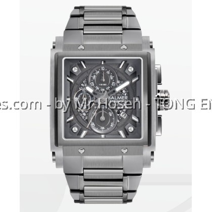Balmer XXL Rectangular Chronograph 8107G GP-4