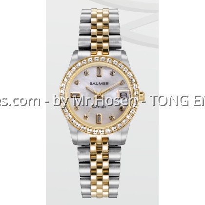 Balmer Grace Crystal Bezel 32mm Lady Watch 8191L TT-1