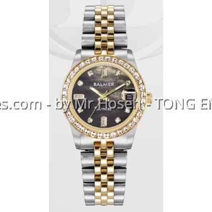 Balmer Grace Crystal Bezel 32mm Lady Watch 8191L TT-4