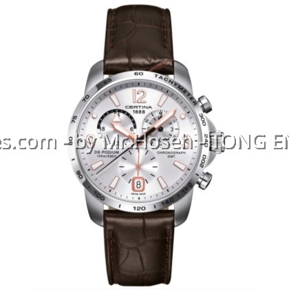 [NOS] Certina DS Podium Chronograph GMT C001.639.16.037.01 (C0016391603701)