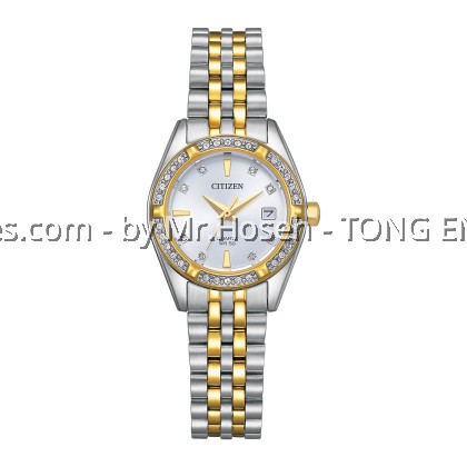 Citizen Classic Elegance Two Tone Ladies Quartz Watch EU6066-59A Citizen Classic Elegance Two Tone Ladies Quartz Watch EU6066-59A