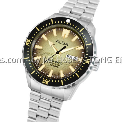 Alba Sports Mechanical Automatic Diver Design Watch AL4733X Alba Sports Mechanical Automatic Diver Design Watch AL4733X