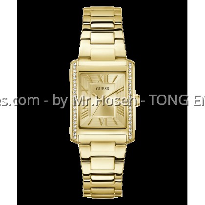 GUESS Ladies Tank Gold Tone Analog 27mm Watch GW0874L4 GUESS Ladies Tank Gold Tone Analog 27mm Watch GW0874L4