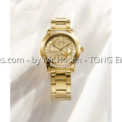 GUESS Ladies Gold Tone Analog 36mm Watch GW0861L2