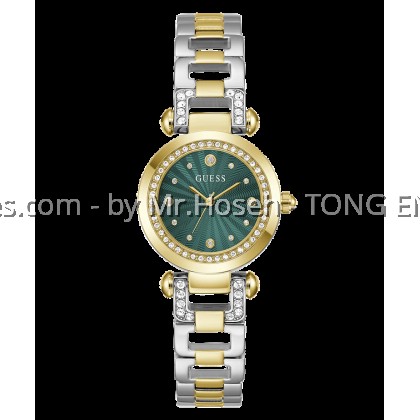 GUESS Ginger Ladies 2-Tone Gold Tone Analog 30mm Watch GW0869L1 GUESS Ginger Ladies 2-Tone Gold Tone Analog 30mm Watch GW0869L1