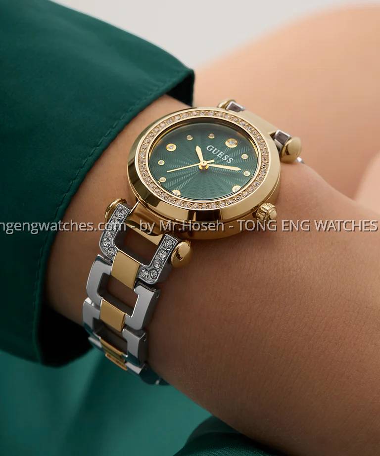 GUESS Ginger Ladies 2-Tone Gold Tone Analog Watch GUESS GINGER Ladies 2-Tone Gold Tone Analog Watch - GW0869L1  main image 4