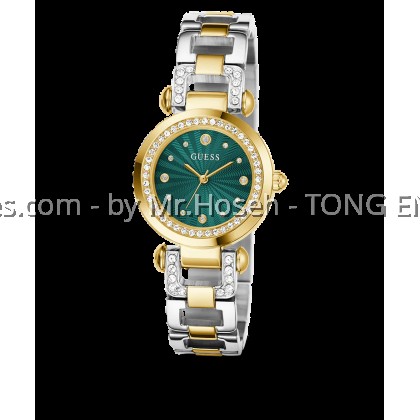 GUESS Ginger Ladies 2-Tone Gold Tone Analog 30mm Watch GW0869L1 GUESS Ginger Ladies 2-Tone Gold Tone Analog 30mm Watch GW0869L1