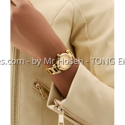 GUESS Ginger Ladies Gold Tone Analog 30mm Watch GW0869L4 GUESS Ginger Ladies Gold Tone Analog 30mm Watch GW0869L4