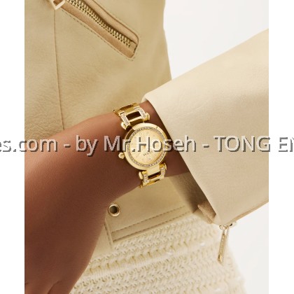 GUESS Ginger Ladies Gold Tone Analog 30mm Watch GW0869L4 GUESS Ginger Ladies Gold Tone Analog 30mm Watch GW0869L4