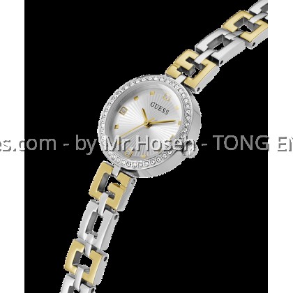 GUESS Ladies 2-Tone Silver Tone Analog 26mm Watch GW0655L1 GUESS Ladies 2-Tone Silver Tone Analog 26mm Watch GW0655L1