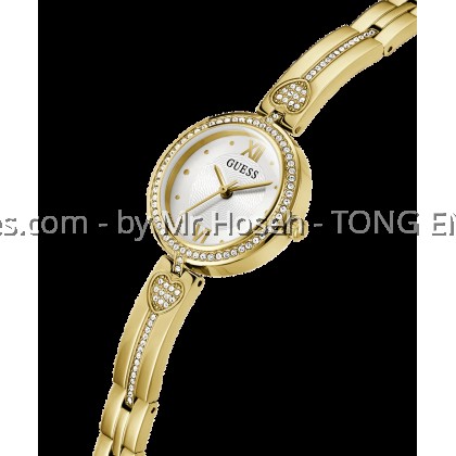 GUESS Ladies Gold Tone Analog 27mm Watch GW0655L2 GUESS Ladies Gold Tone Analog 27mm Watch GW0655L2