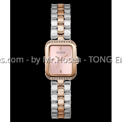 GUESS Ladies 2-Tone Rose Gold Tone Analog 22mm Watch GW0865L5 GUESS Ladies 2-Tone Rose Gold Tone Analog 22mm Watch GW0865L5