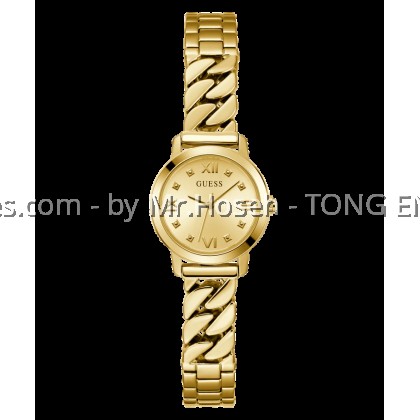 GUESS Ladies Gold Tone Analog 25mm Watch GW0867L2 GUESS Ladies Gold Tone Analog 25mm Watch GW0867L2