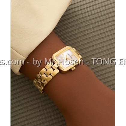GUESS Ladies Gold Tone Analog 22mm Watch GW0865L2 GUESS Ladies Gold Tone Analog 22mm Watch GW0865L2