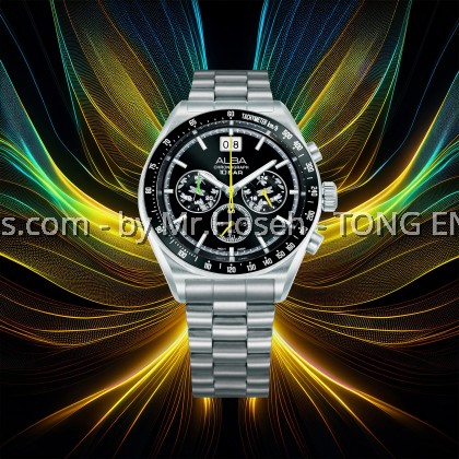 Alba SignA Quartz Chronograph Men's AU5025X2 Alba SignA Quartz Chronograph Men's AU5025X2