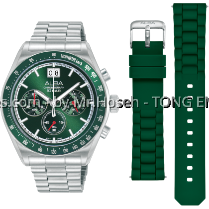 Alba SignA Quartz Chronograph Men's AU5027X2 Alba SignA Quartz Chronograph Men's AU5027X2