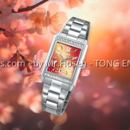 Alba SignA Quartz Rectangle Lady's AH7FA7X1 Alba SignA Quartz Rectangle Lady's AH7FA7X1