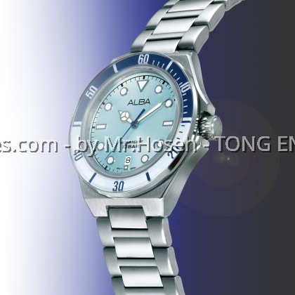 Alba Active Sport 'Ocean Blue' Quartz AS9W11X1 Alba Active Sport 'Ocean Blue' Quartz AS9W11X1