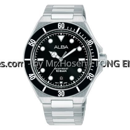 Alba Active Sport 'Black Sub' Quartz AS9W19X1 Alba Active Sport 'Black Sub' Quartz AS9W19X1