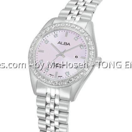 Alba Fashion Crystal Bezel Ladies' Quartz AH7FE1X1 Alba Fashion Crystal Bezel Ladies' Quartz AH7FE1X1