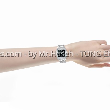 Alba Fashion Crystal Bezel Rectangle Ladies' Quartz AH7FE9X1
