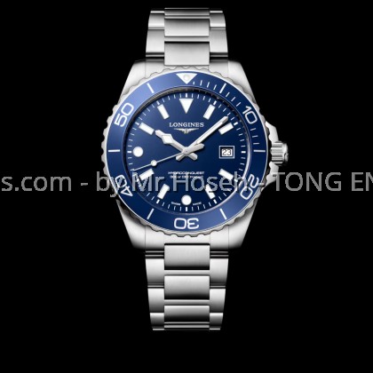 LONGINES HYDROCONQUEST QUARTZ 42mm L3.769.4.96.6 L37694966 LONGINES HYDROCONQUEST QUARTZ 42mm L3.769.4.96.6 L37694966