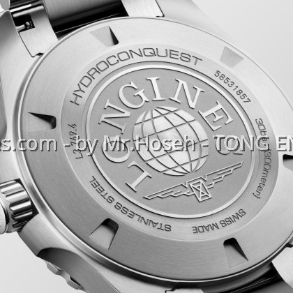 LONGINES HYDROCONQUEST QUARTZ 42mm L3.769.4.96.6 L37694966 LONGINES HYDROCONQUEST QUARTZ 42mm L3.769.4.96.6 L37694966