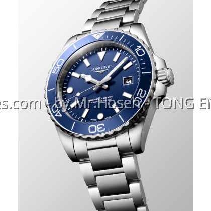 LONGINES HYDROCONQUEST QUARTZ 42mm L3.769.4.96.6 L37694966 LONGINES HYDROCONQUEST QUARTZ 42mm L3.769.4.96.6 L37694966