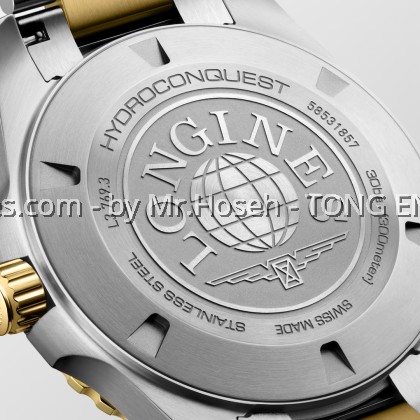 LONGINES HYDROCONQUEST QUARTZ 42mm L3.769.3.56.7 L37693567 LONGINES HYDROCONQUEST QUARTZ 42mm L3.769.3.56.7 L37693567