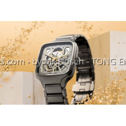 Rado True Square Automatic Open Heart Sparkling 38mm R27083722 Rado True Square Automatic Open Heart Sparkling 38mm R27083722